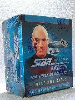 1992 Impel Star Trek: TNG Inaugural Edition Sealed Box